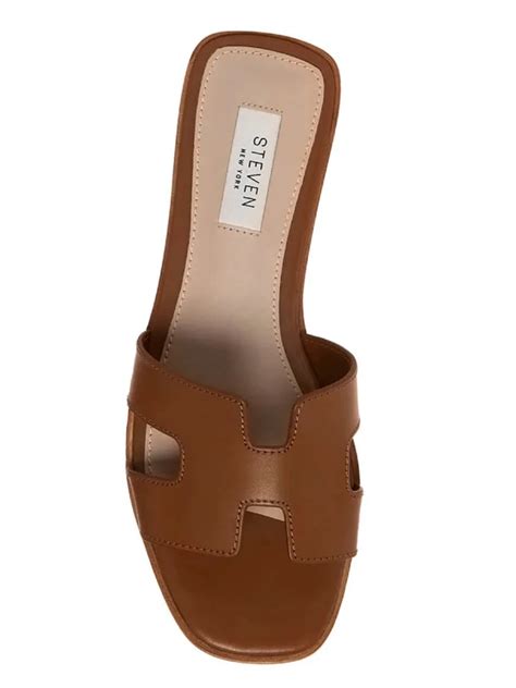 steve madden hermes sandal dupe.